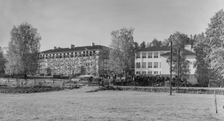 Stjärneboskolan
Nybyggnation av byggmästare Hagkvist
Nyckelord: Stjärneboskolan