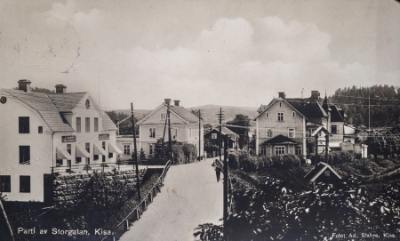 Järnvägsbron Kisa
ca 1920
Nyckelord: Storgatan Kisa