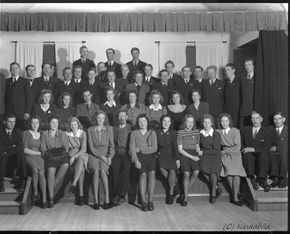 S.L.K:s Intr.kurs i Kisa April 1945	Kisa
