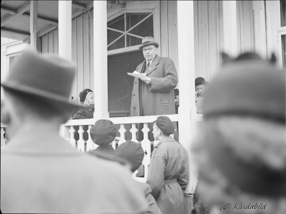 1:a Maj demonstration i Kisa 1:a Maj 1945	Kisa

