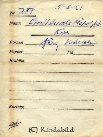Emilslunds Möbelfabrik Kisa
Nyckelord: Emilslunds Möbelfabrik Kisa