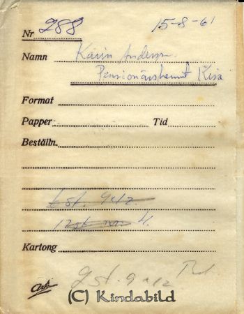 Andersson Kisa
Nyckelord: Andersson Kisa
