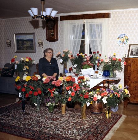 Fru Helga Johansson Backasand Kisa
raja
Kvinna som firar sin 70-årsdag omgiven av blommor
Nyckelord: Johansson Kisa