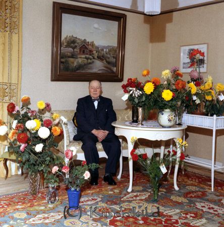 Direktör Kindahl Kisa
raja
Man som firar sin 85-årsdag omgiven av blommor
Nyckelord: Kindahl Kisa