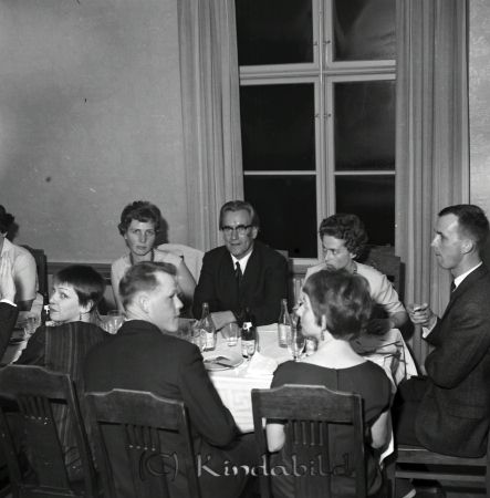 Skolträff Hotellet 1947-års årgång
raja
Gamla klasskamrater samlade till fest  
Nyckelord: Hotellet Kisa