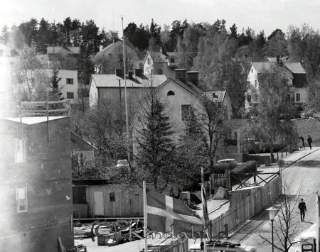 Kise Marken
raja
Rådhusgatan med bygget av kommunalhuset till vänster
Nyckelord: Marken Kise