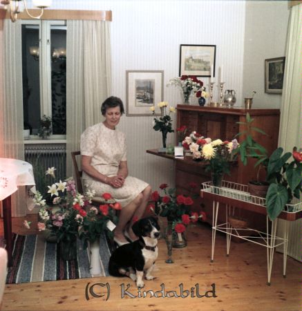 Fru Sigrid Pettersson Mjällerumsgatan 3 Kisa
raja
Kvinna som firas med blommor på sin 50-årsdag
Nyckelord: Pettersson Kisa