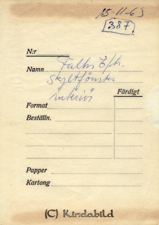 Falks Eftr. Skyltfönster
Nyckelord: Skyltfönster Falks