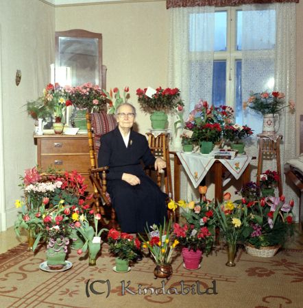 Fru Gustavsson Stensborg Kisa
raja
Foto med en kvina som firar sin högtidsdag omgiven av blommor
Nyckelord: Gustavsson Kisa