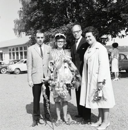 Realexamen 1964 Kisa
raja
Kvinna som är färdig med sina studier

raja
Britt Anderö med föräldrarna Harry och Linnea och bror Folke. 
Källa: Margareta Carlsson



Nyckelord: Realexamen Kisa