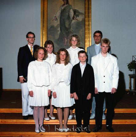 Konfirmation Missionskyrkan Wennström  Kisa
raja
Konfirmationsfoto
Nyckelord: Wennström Kisa