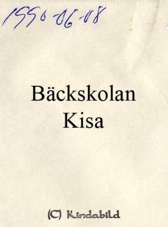 Bäckskolan Kisa
Nyckelord: Bäckskolan Kisa