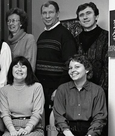 Sydved Kisa
raja
Personalfotografi  
gepe
Främre raden till  vänster Gudrid Hansen
Andra raden fr vänster Kerstin Björk, Bengt Alvin och Krister Johansson.
Nyckelord: Sydved Kisa