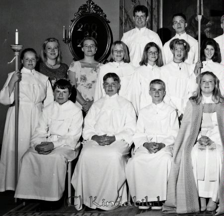 Sommarkonfirmation Västra Eneby
raja
Konfirmationsfoto
Nyckelord: Kyrka Västra Eneby