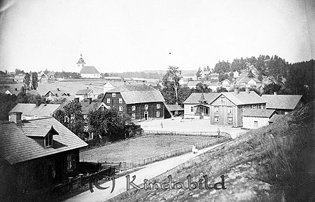 Tingshustorget Kisa
1800-talets andra hälft
