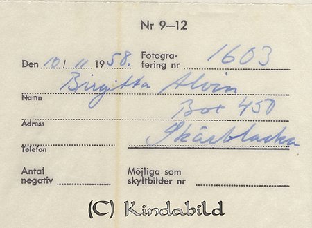 Birgitta Alvin Box 450 Skärblacka
Nyckelord: Alvin Skärblacka