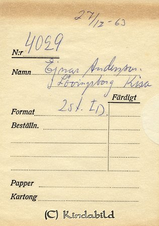 Ejnar Andersson Lövingsborg Kisa
Nyckelord: Andersson Kisa