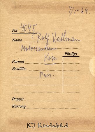 Rolf Wallman Kisa
Nyckelord: Wallman Kisa
