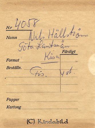 Nils Hällström Göta Lantmän Kisa
Nyckelord: Hällström Kisa