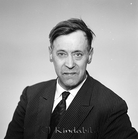 Gösta Friberg
raja
Man klädd i skjorta slips och randig kavaj

raja
Gösta Friberg född 1913 i Tuna Kalmar län. Han bodde en tid i Skänninge Vimantorp.
 Han var bror till Sune Johanssons mor. Familjen bodde i Skänninge. Gösta Friberg arbetade bl a hos Ernemar i Vidingstorp. Flyttade till Kisa.
 Källa: Studiegruppen hembygdsgården 

Nyckelord: Friberg