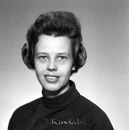 Fru Blixt Stora Torget 5 B Kisa
raja
Kvinna klädd i en polotröja

raja
Ulla Blixt, dotter till Inga och Kurt Larsson från Mantorp.
 Ulla och Arne Blixt flyttade till Kisa 1963.
 Barn: Claes-Göran, Thomas och Annelie.
 Källa: Studiegruppen hembygdsgården 
Nyckelord: Blixt Kisa