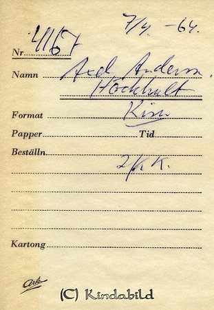 Axel Andersson Höckhult Kisa
Nyckelord: Andersson Kisa