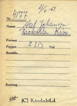 Axel Johansson Brokullen Kisa
Nyckelord: Johansson Kisa