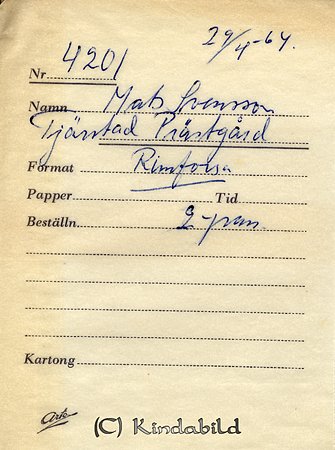 Mats Svensson Tjärstad Prästgård Rimforsa
Nyckelord: Svensson Rimforsa