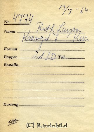 Ruth Larsson Kvarngatan 7 Kisa
Nyckelord: Larsson Kisa