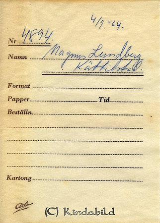 Magnus Lundberg Kättilstad
Nyckelord: Lundberg Kättilstad