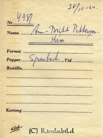 Ann-Britt Pettersson Kisa
Nyckelord: Pettersson Kisa