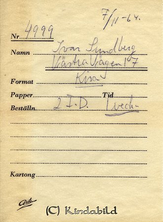 Ivan Lundberg Västra Vägen 17 Kisa
Nyckelord: Lundberg Kisa