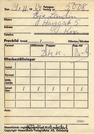 Eje Landin Harggatan 5 Kisa
Nyckelord: Landin Kisa