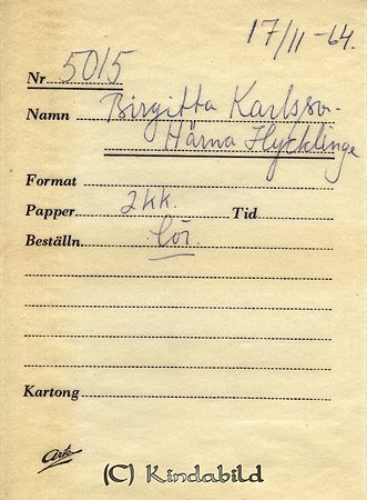 Birgitta Karlsson Härna Hycklinge
Nyckelord: Karlsson Hycklinge