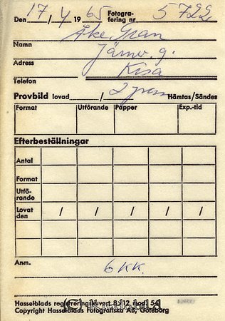 Åke Gran Järnvägsgatan Kisa
Nyckelord: Gran Kisa
