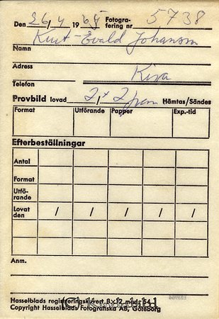 Kurt-Evald Johansson Kisa
Nyckelord: Johansson Kisa