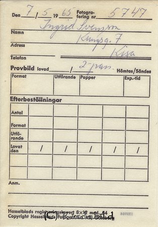 Ingrid Svensson Kungsgatan 7 Kisa
Nyckelord: Svensson Kisa