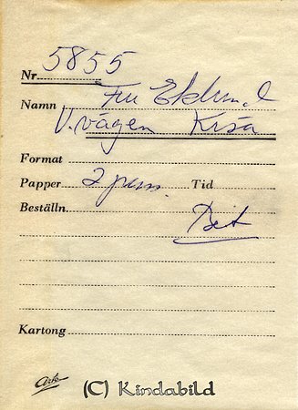 Fru Eklund Västra Vägen Kisa
Nyckelord: Eklund Kisa