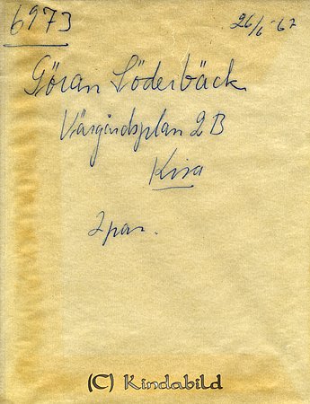 Göran Söderbäck Värgårdsplan 2 B Kisa
Nyckelord: Göran Söderbäck