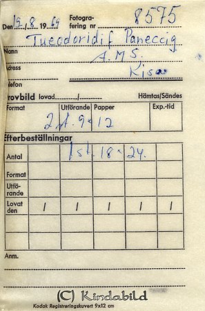 Tueodoridif Paneccig A.M.S Kisa
Nyckelord: Paneccig Kisa