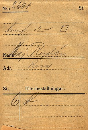 Maj Rydén Kisa
Nyckelord: Rydén Kisa