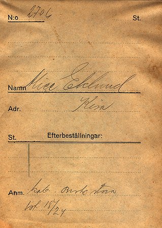 Alice Eklund Kisa
Nyckelord: Eklund Kisa