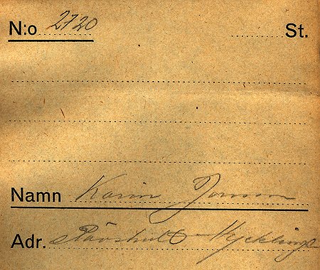 Karin Jonsson Rävshult Hycklinge
 
Nyckelord: Jonsson Hycklinge