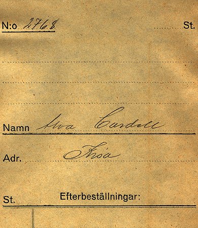 Alva Gardell Kisa
Nyckelord: Gardell Kisa