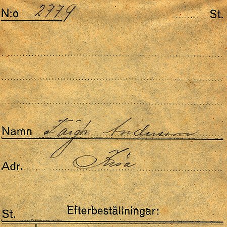 Färghandlare Andersson Kisa
Nyckelord: Andersson Kisa