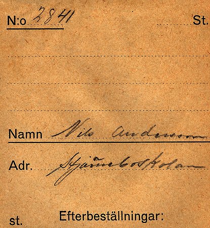 Nils Andersson Stjärneboskolan Kisa
Nyckelord: Andersson Kisa