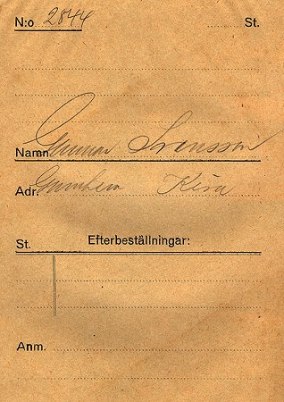 Gunnar Svensson Gumhem Kisa
Nyckelord: Gunnar Svensson