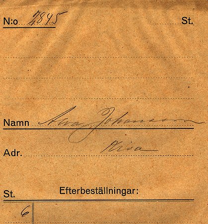 Alva Johansson Kisa
Nyckelord: Johansson Kisa
