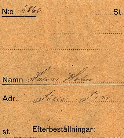 Halvar Holm Falla Tidersrum
Nyckelord: Holm Holm