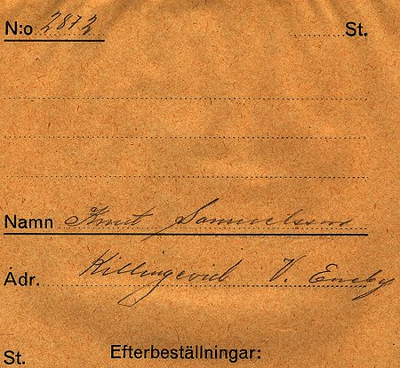 Knut Samuelsson Killingevid Västra Eneby
Nyckelord: Samuelsson Västra Eneby